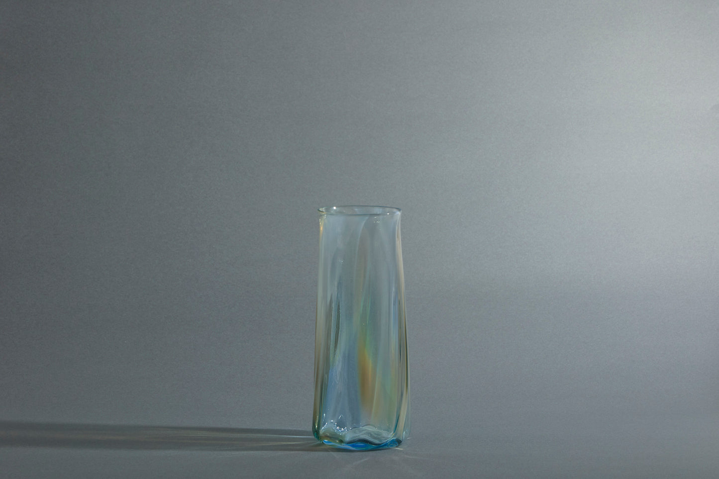 神﨑美沙/ ”polar vase" 花器ブルー